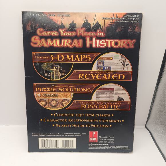 Prima Games Lot of 3 PS2 Guides Summoner Onimusha Legion The Legend of Excalibur - Picture 7 of 11